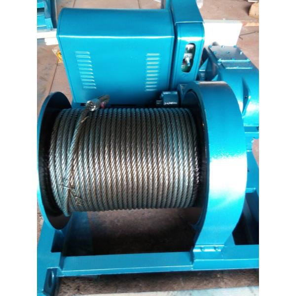 Industrial Electric Hoist , Heavy Duty Rope Hoist Double Girder Winch Trolley