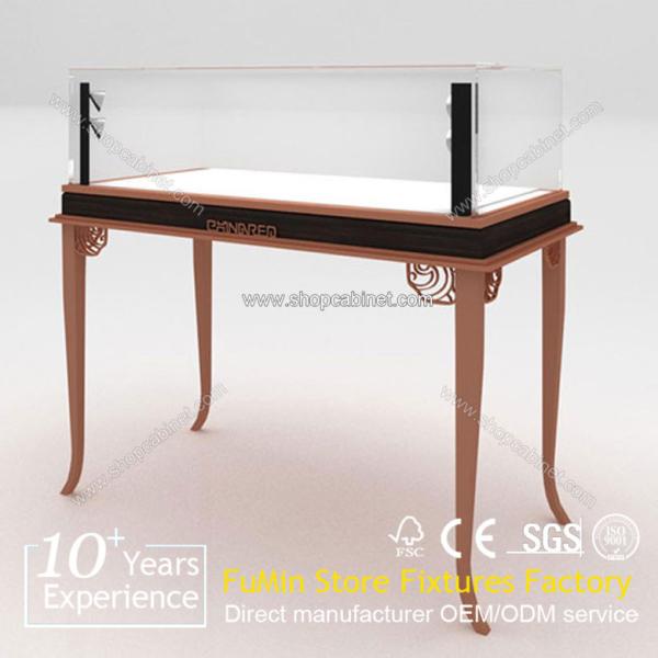 acrylic square jewelry showcase