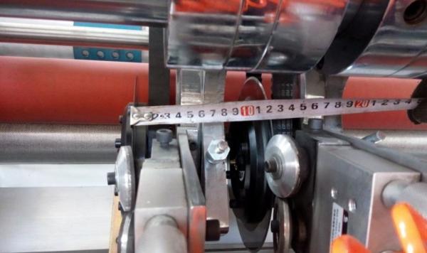Durable Industrial Die Cutting Machine Auto Lead Edge Feeder Thin Blade Slitter Scorer Machine