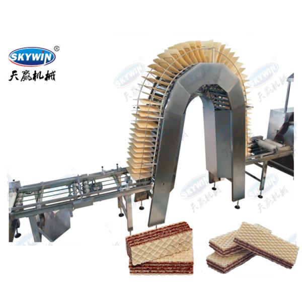 Industrial Wafer Machine 304 Stainless Steel Chocolate wafer biscuit production line