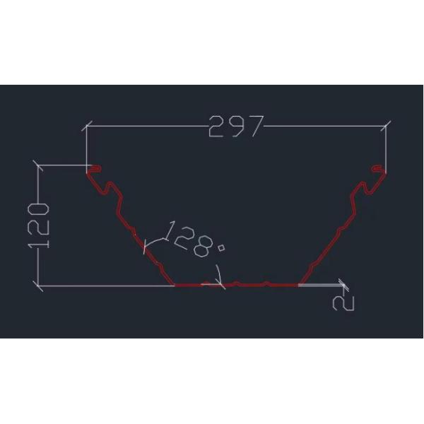 7.5kw Seamless Gutter Machine Fascia Roll Forming Machine 6 Inch