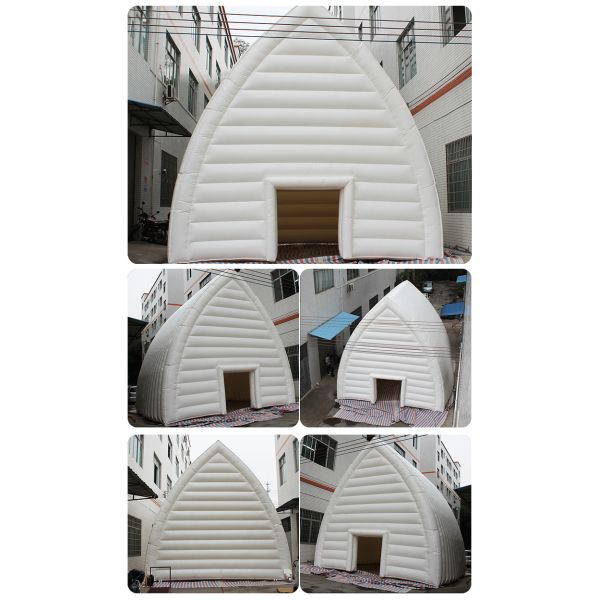 PVC Coated Party Inflatable Dome Tent Waterproof A Shaped Custom