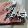 Aluminum Rubber Sound Insulation Wooden Door Magnetic Suction Sealing Strip Silent Magnetic Suction Wooden Door Seal