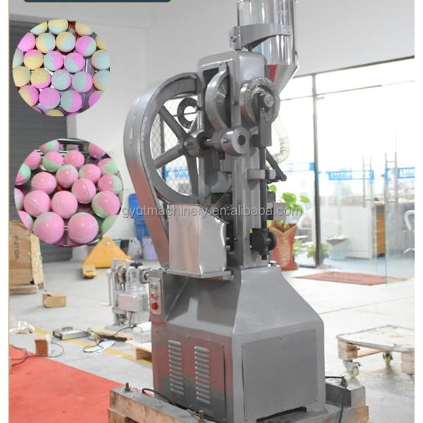 Сырье Солевой порошок Однопневматический бановый бомбовый пресс для легкой эксплуатации