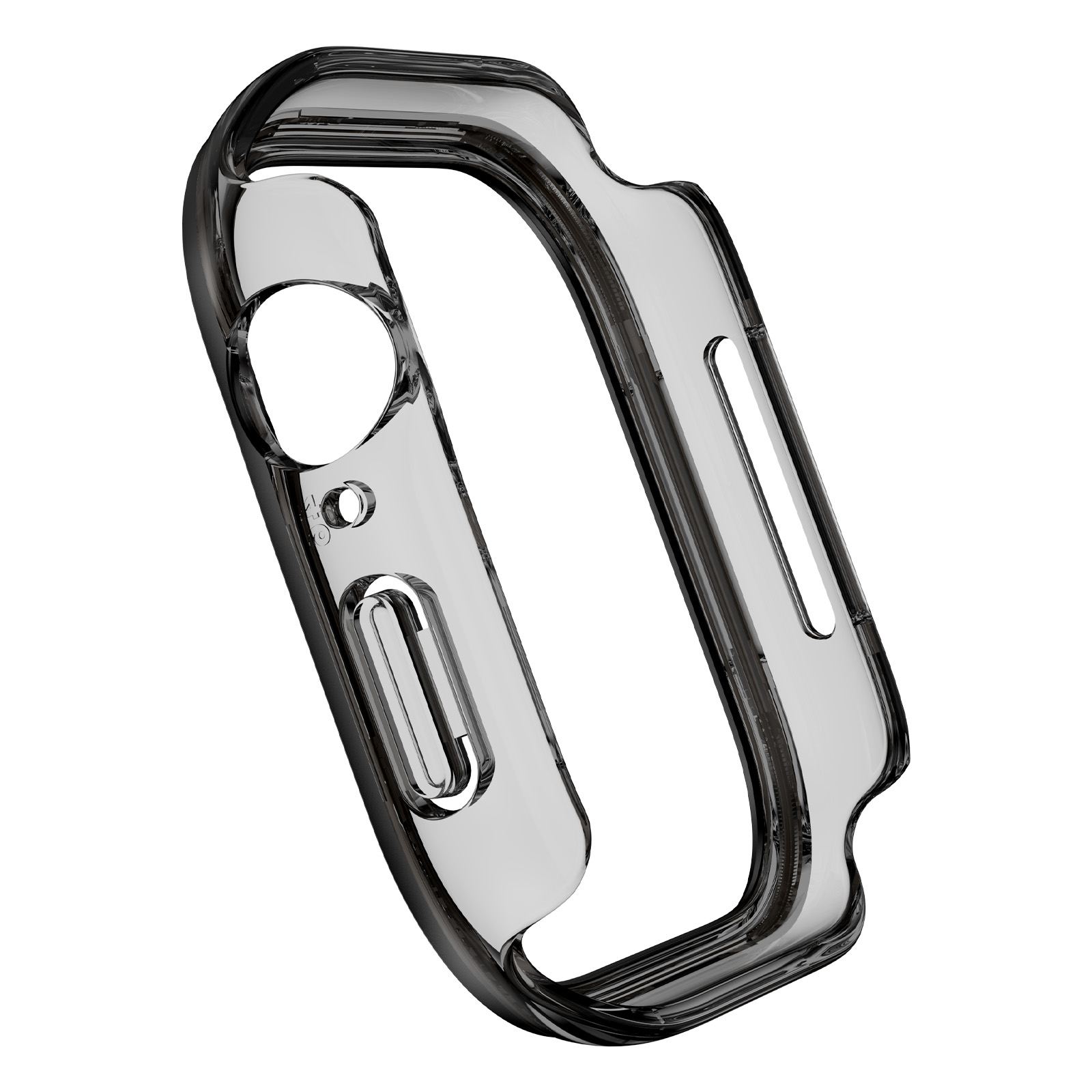 Trancparent Case for Apple Watch Ultra 2 49mm Series 10 42mm 46mm Bumper Frame Hard PC Cover Ultra 49mm Shell Protector