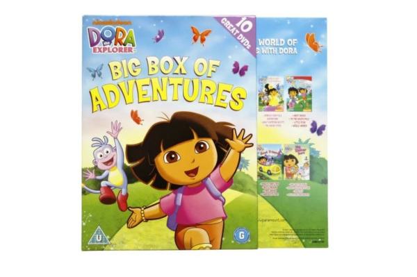 New Dora the ExplprerBig Box carton dvd Movie disney movie for children uk region 2