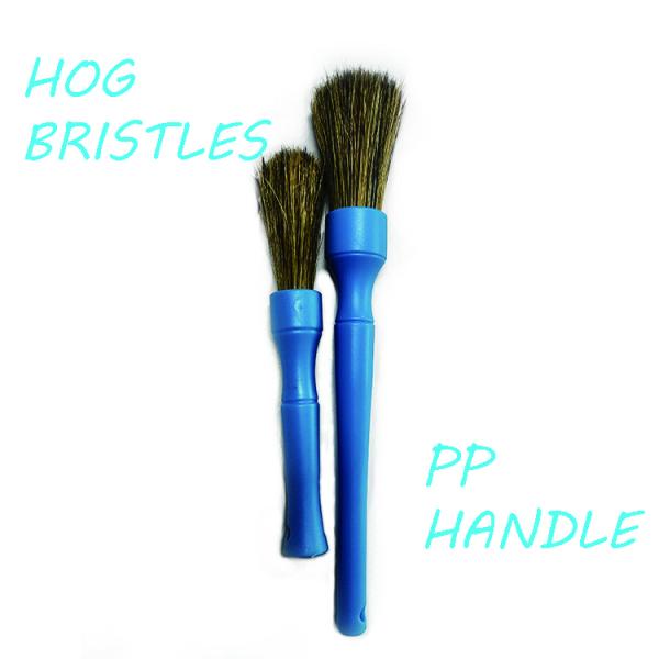 Natural Boar Hair Car Ac Vent Cleaner Brush Custom Synthetic