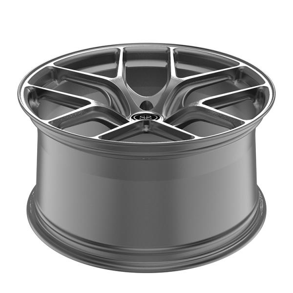 20 polegadas desconcertaram o preto 5*112 moeram as rodas forjadas da liga para McLaren