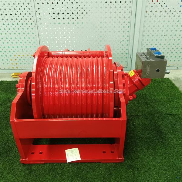 Mobile Crane Hydraulic Winch with 5tons Lifting Capacity and Steel Wire Rope 100-1000m