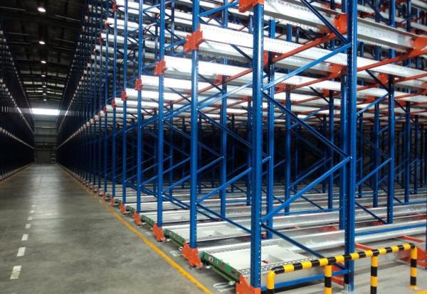 Système industriel de stockage de navette avec la poutre en acier à haute densité/rivet en acier