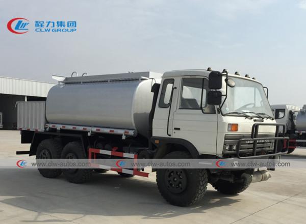 Toda a roda de Dongfeng 6x6 elimina o caminhão de reabastecimento móvel da estrada 12000L