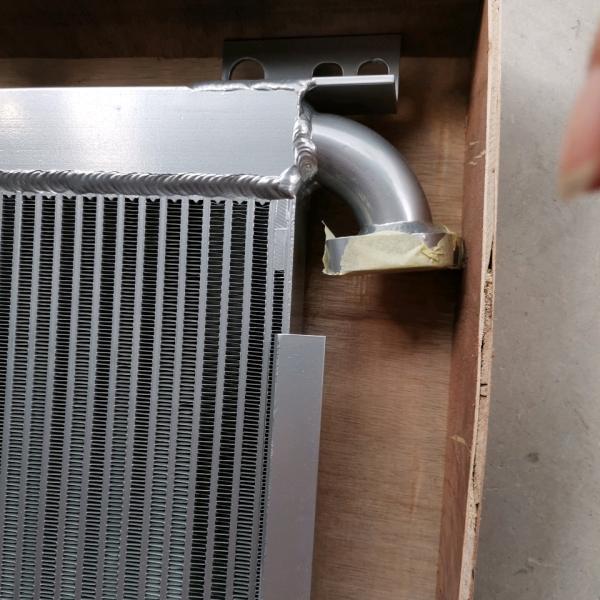 Plate Fin Hydraulic Oil Radiator Komatsu PC400-6 Excavator Use