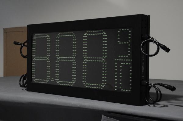 8.889/10 10 inch Epistar LED chip Green Gas Station Board Graphics Display Waterproof