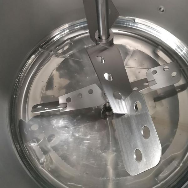 Нержавеющая сталь жидкая химическая пищевая смесь нагретая куртка микшерный бак с агитатором