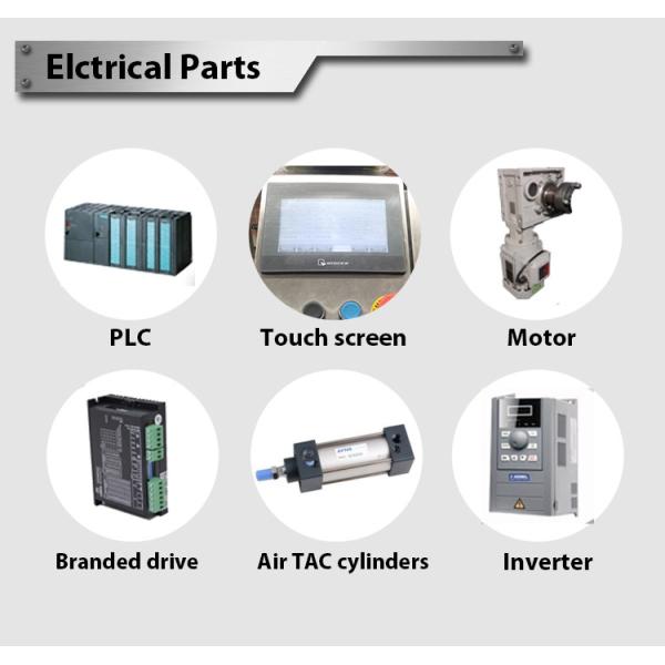 Машина завалки порошка Талькум экрана касания РОСХ цвета