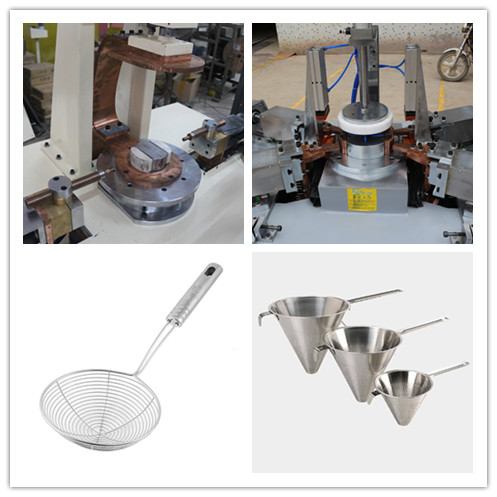 Сварщика пятна разрядки дуршлага провода нержавеющей стали тип спирального емкостного горизонтальный