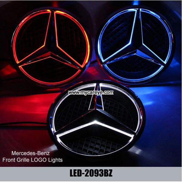 Mercedes-Benz GL class W166 Front Grille logo LED Light Emblem Led Lamp