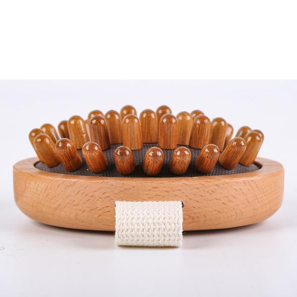 Health Care Wooden Airbag Massage Brush Comb for Solid Wood Cushion Head Scalp Massager