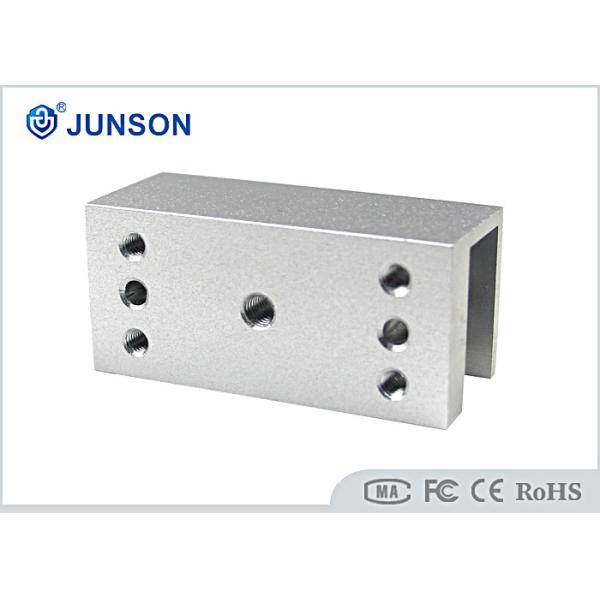 Сандбласт законченное ДЖС-60У кронштейнов двери гаража у алюминиевый для Фрамелесс стеклянной двери