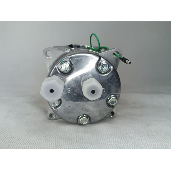 Auto AC Conditioning Compressor For 5H14 Truck 2A 24V Rear outlet pipe