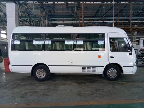 Manual City Mini Passenger Bus Gearbox 19 Seat Luxury Diesel ISUZU Engine
