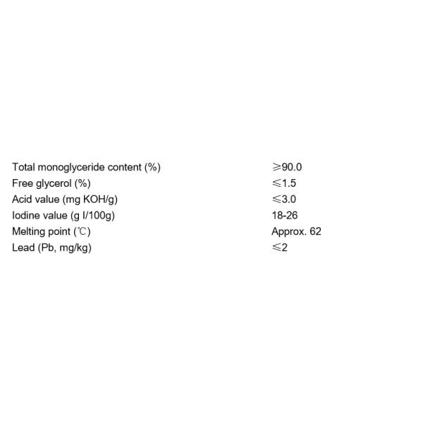 Эмульсор DMG E471 качества еды расстворимый в воде дистиллировал моноглицерид