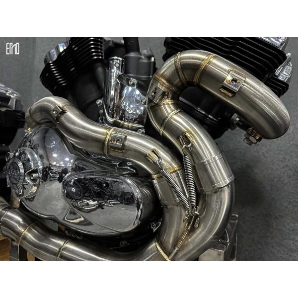 Универсальная выхлопная труба для мотоциклов из нержавеющей стали Softail Exhaust V-Rod