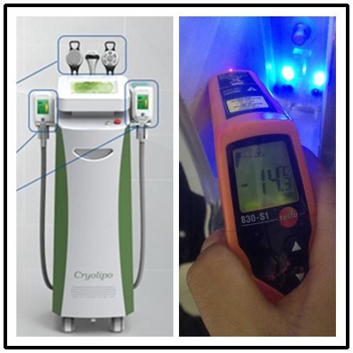 Cryotherapy Coolsculpting Fat Freezing Machine / Vacuum Cavitation RF Whold Body Shaping Machine