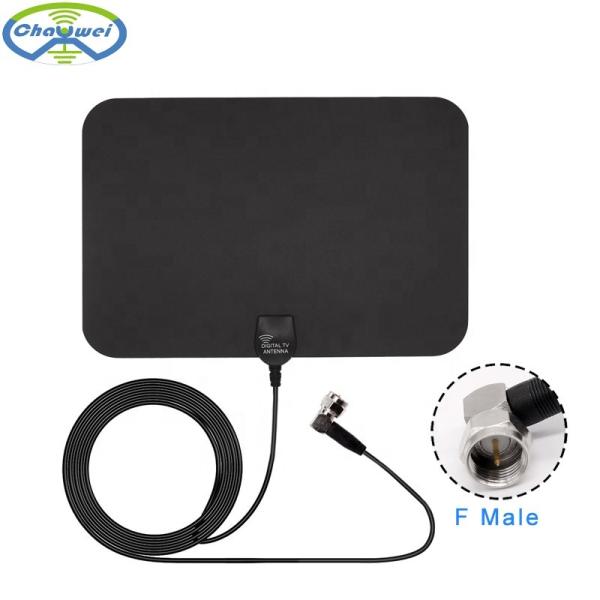 30dBi Indoor Digital HDTV Antenna DVB ATSC ISDB TV Aerial Amplifier
