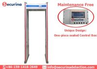 Installation facile à télécommande de détecteur de métaux d'arcade de sécurité de 8 zones