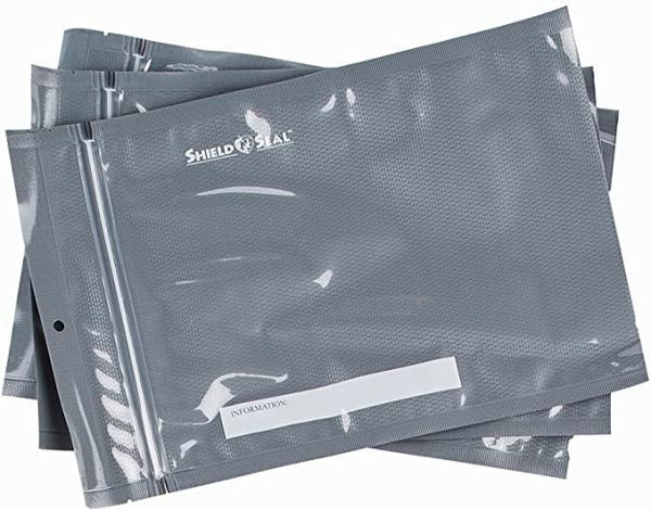 Durable Black Vacuum Seal Bags for Food Preservation