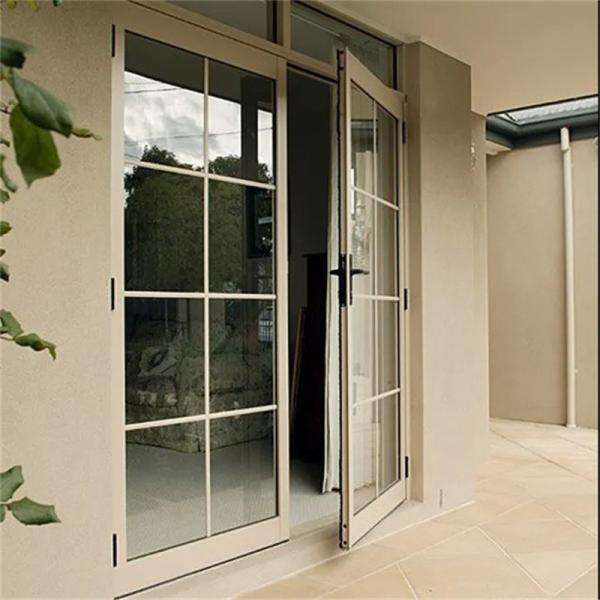 Durable Aluminum Alloy Casement Doors With Thermal Insulation