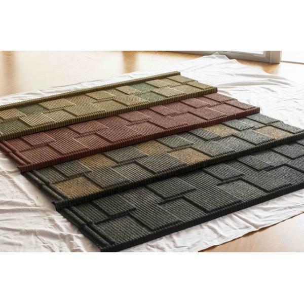 Камень металла покрыл 1340*420мм Препайнтед гальванизированную стальную черепицу