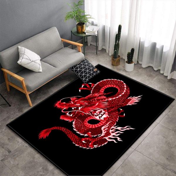 Animal New Cartoon Large Carpet Source Wholesale Feather ins Style Bedroom Floor Mats