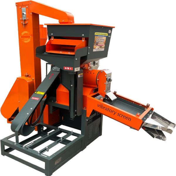 YIFENG AGRO 750KG Rice Mill Machine With Auto Loading Lifter 6N80L Type