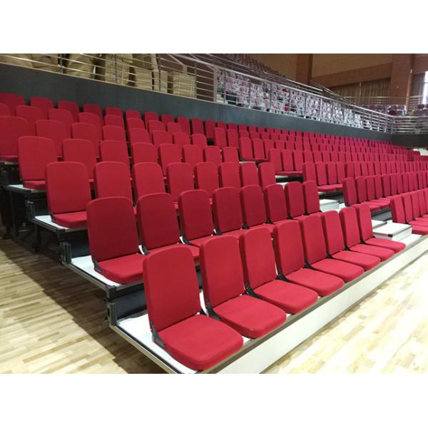 Bleacher валика OEM трибуна мягкого телескопичного усаживая усаживая шаг W900mm
