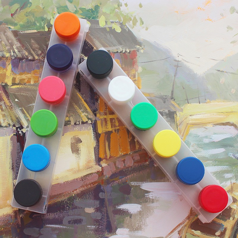 20ml 12 Colours Kids Liquid Watercolor Paint Set In Box Water Color