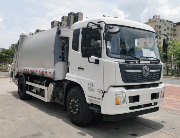 White 2025 4X2 Rubbish & Trash Collection Durable Garbage Compactor Truck