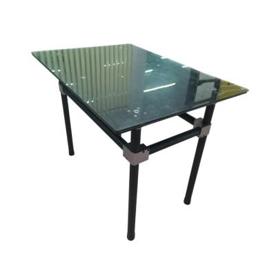 Light Weight Carbon Fiber Desk Table With Wrapped Tube Legs For Home And Office