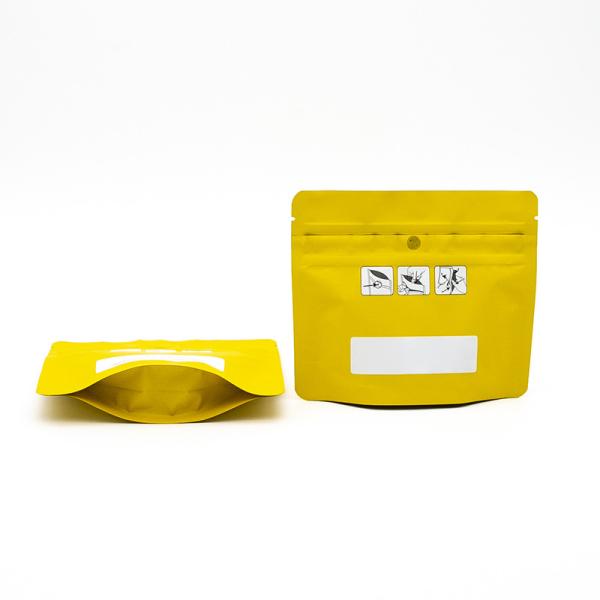 Child Resistant Mylar Ziplock Bag for Tobacco - 35 Bags