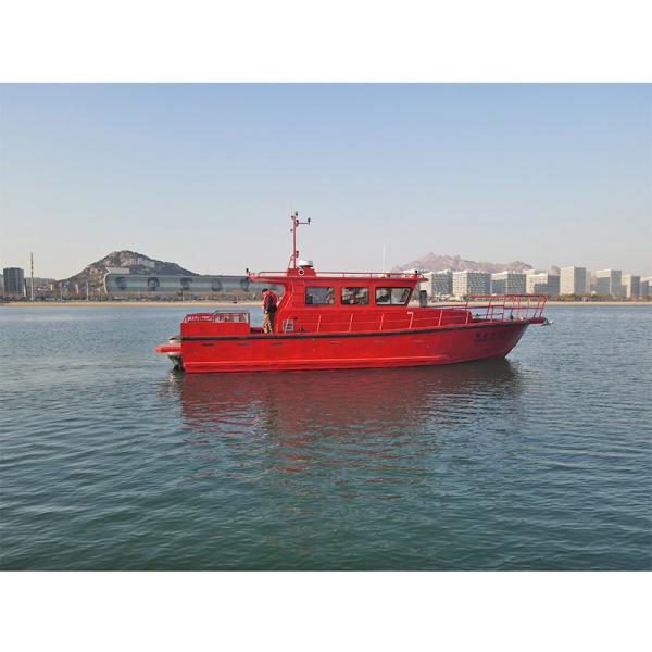 13m New Design Aluminum Commercial Work Boat with Command in the Middle Sale in China