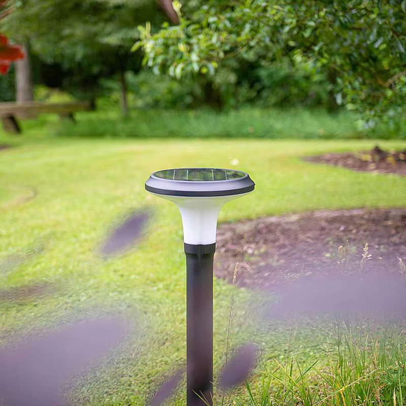 Solar LED Garden Bollard Lights Landscape Lamp for Outdoor Pathway & Lawn Decor Yard Path Lighting