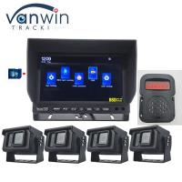 9 pouces caméra de surveillance de voiture IPS AHD1080p AI BSD système de caméra de camion
