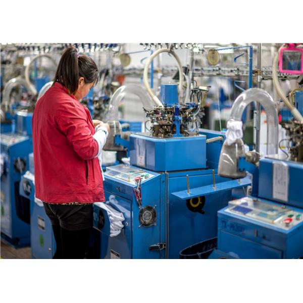 Chaussettes courantes ultra minces organiques de bleu de coton pour la taille faite sur commande d'adultes unisexes