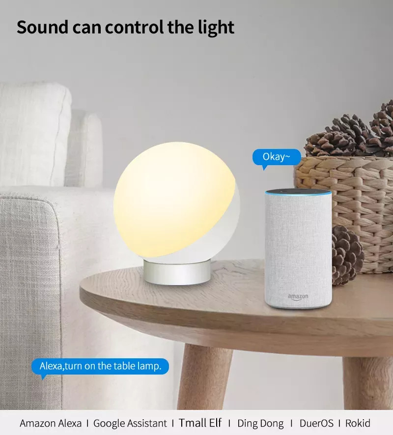 Glomarket Smart WiFi LED Light APP Control Party RGB Atmosphere Lamps