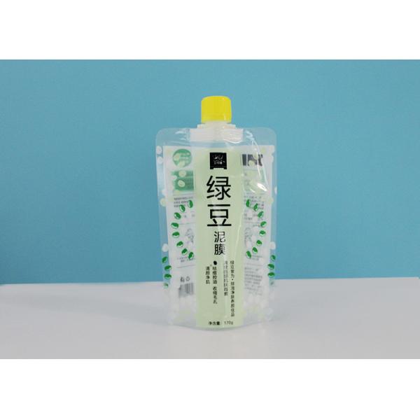 Juice Milk Packaging 8.6m m se levanta bolsos líquidos del canalón