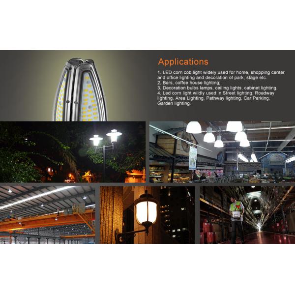 Warm White 50 Watt Led Street Light Bulbs IP65 Aluminum Material 5 Years Warranty