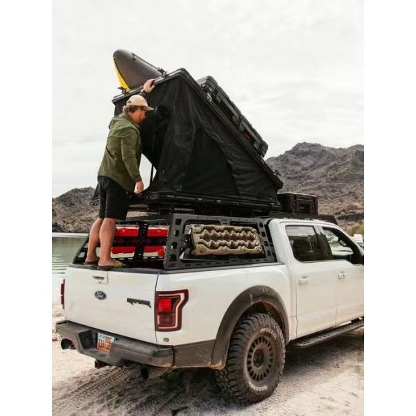 High Toughness 140L Outdoor Adventure Survival Heavy Duty Cargo Box Rotomized LLDPE Truck Toolbox Case Storage Box for Storage