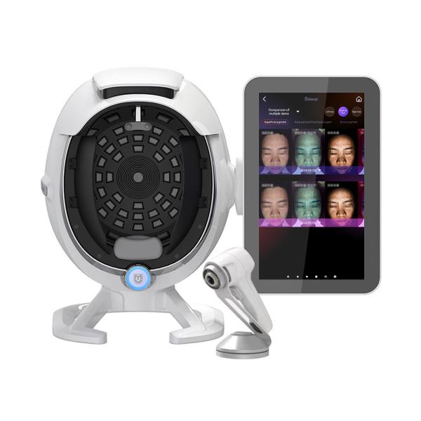 2024 New Design Beauty Salon Portable 3D Facial AI Scanner Home Use Skin Problem Analyzer Machine JC065