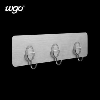29cm Wide 7cm Long Bathroom Wall Hooks SS304 For Towel Hanging